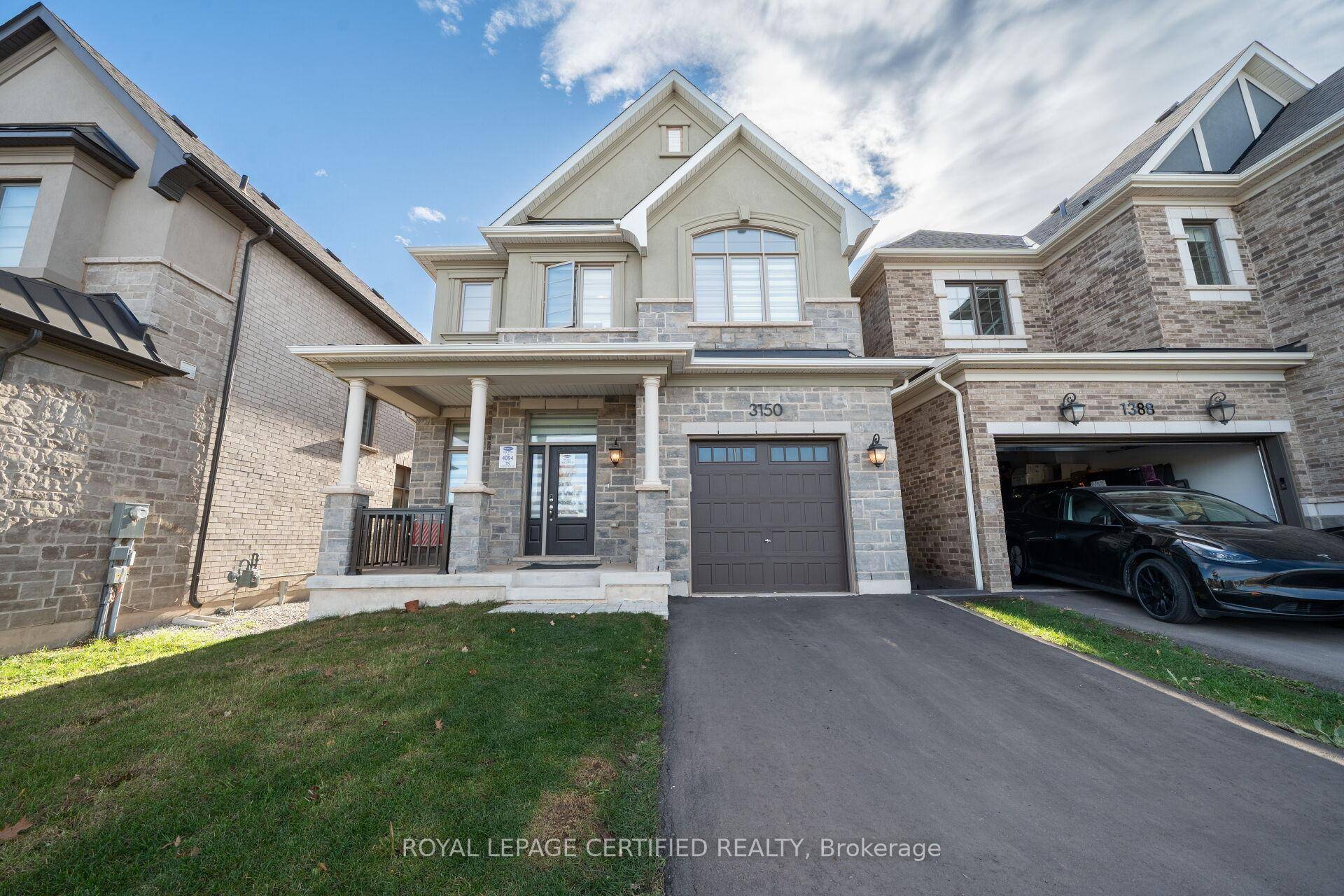 Welcome to this stunning one year old detached home sitting on premium lot Infront of pond and scenic trail in the highly sought after Upper Joshua Creek community of Oakville.