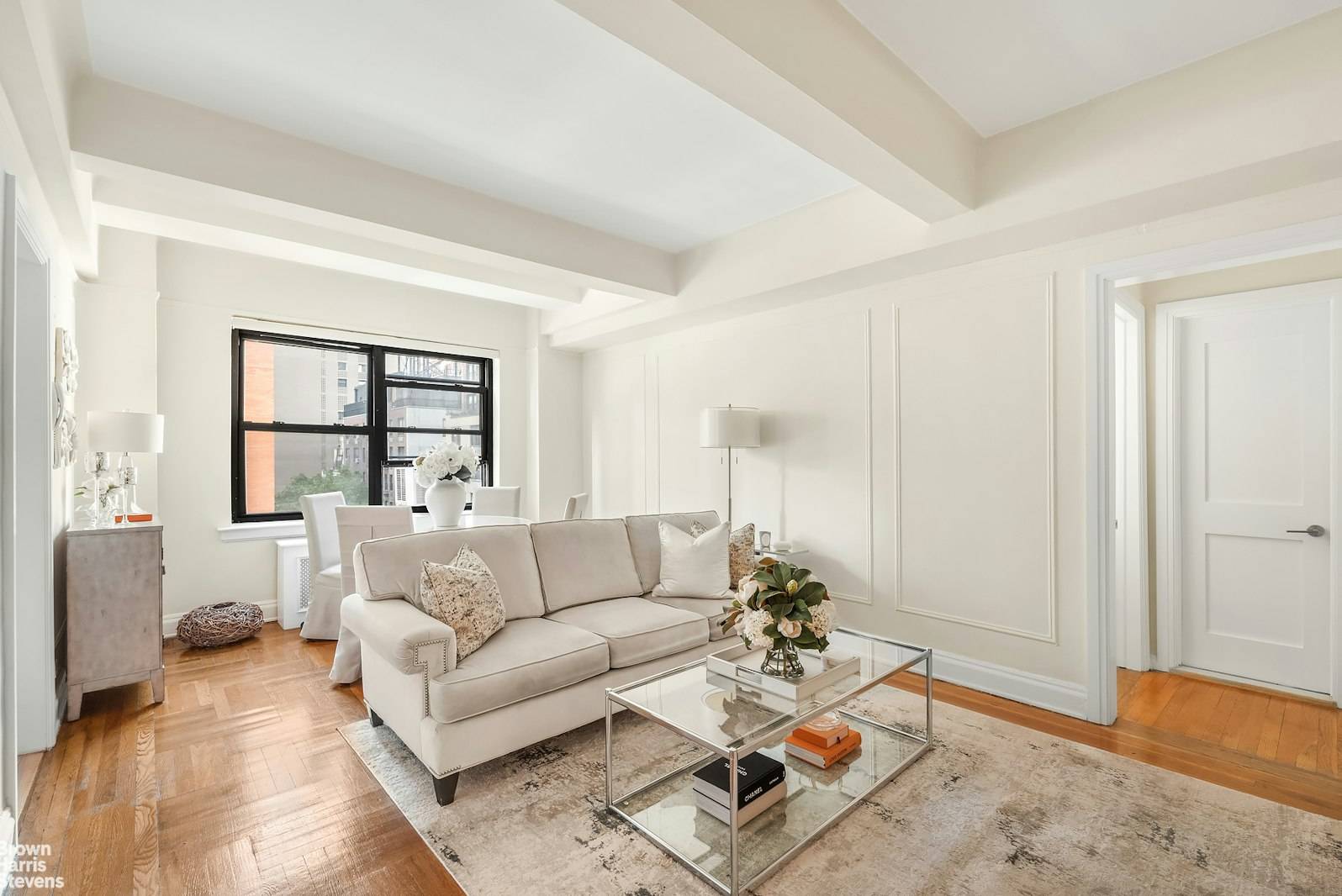 You will love this welcoming Lenox Hill Residence with plenty of pre war charm This jewel of a home features a gracious foyer, high beamed ceilings, beautiful original wood floors, ...