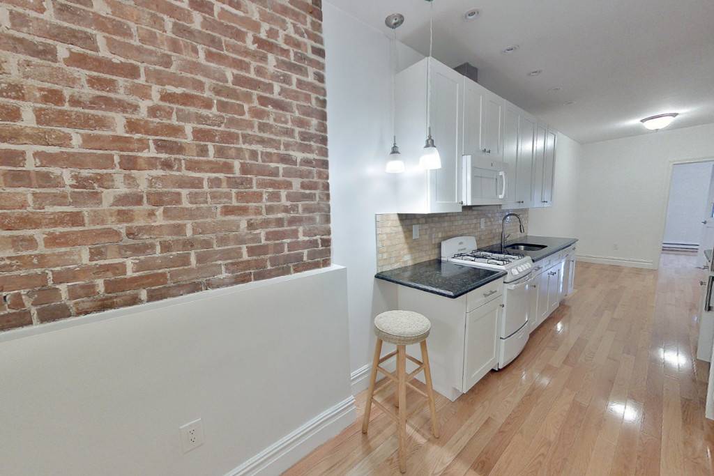 Beautiful two bedroom apartment on the 3rd floor of a pre war walk up building.