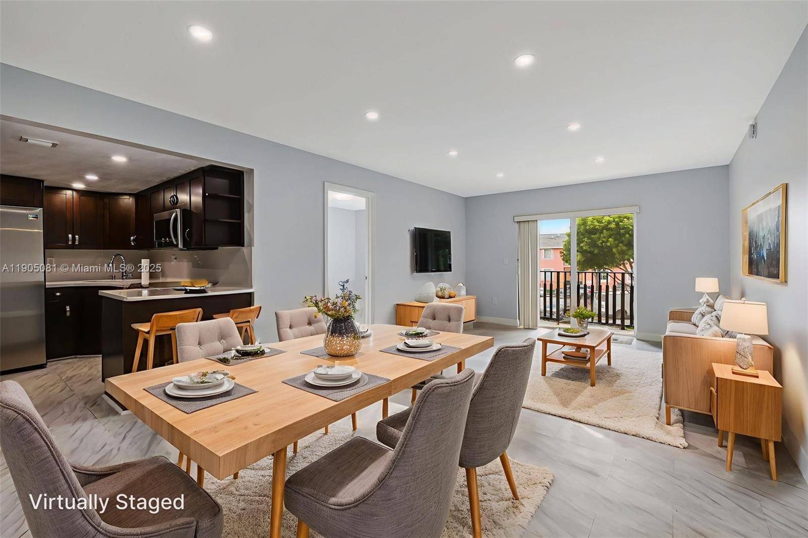 Welcome to this beautiful 3 bedroom, 2 bath, split floor plan unit at the guard gated Sunset Villas.