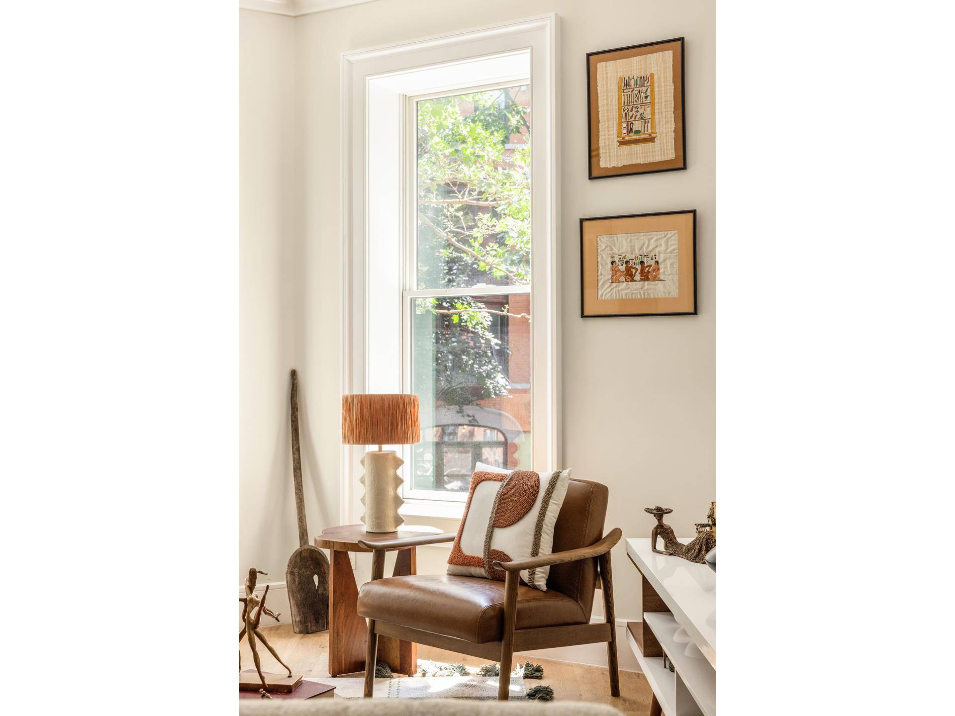 Residence Two is an expansive two bedroom, two bath home that unfolds across a single level with soaring ceilings and rich hardwood flooring that adds warmth and refinement throughout.