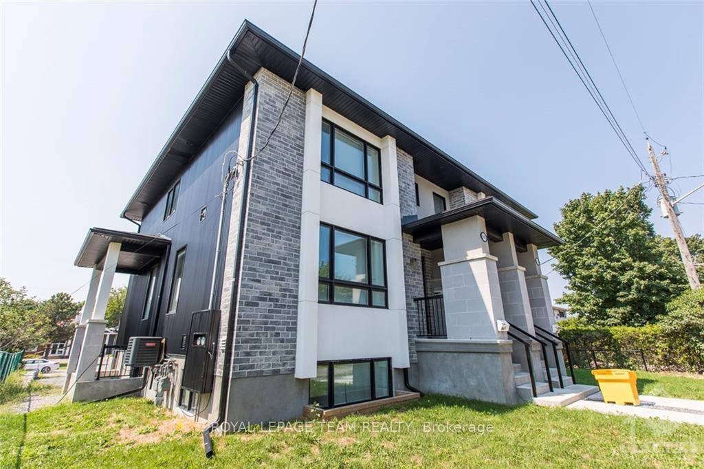 Unique lower level apartment in the east end !
