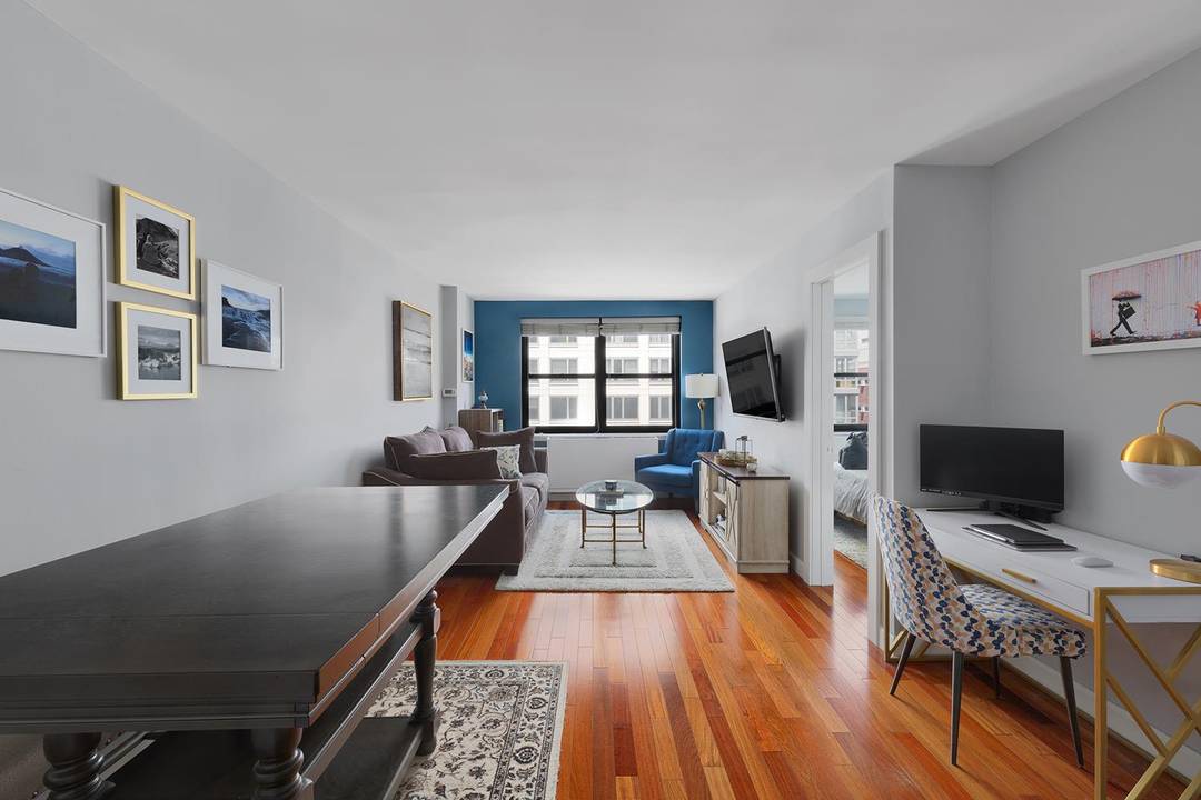 Welcome to unit 804 located at 200 East 24th Street, a triple mint condition 1 bedroom home located in the desirable Crystal House.