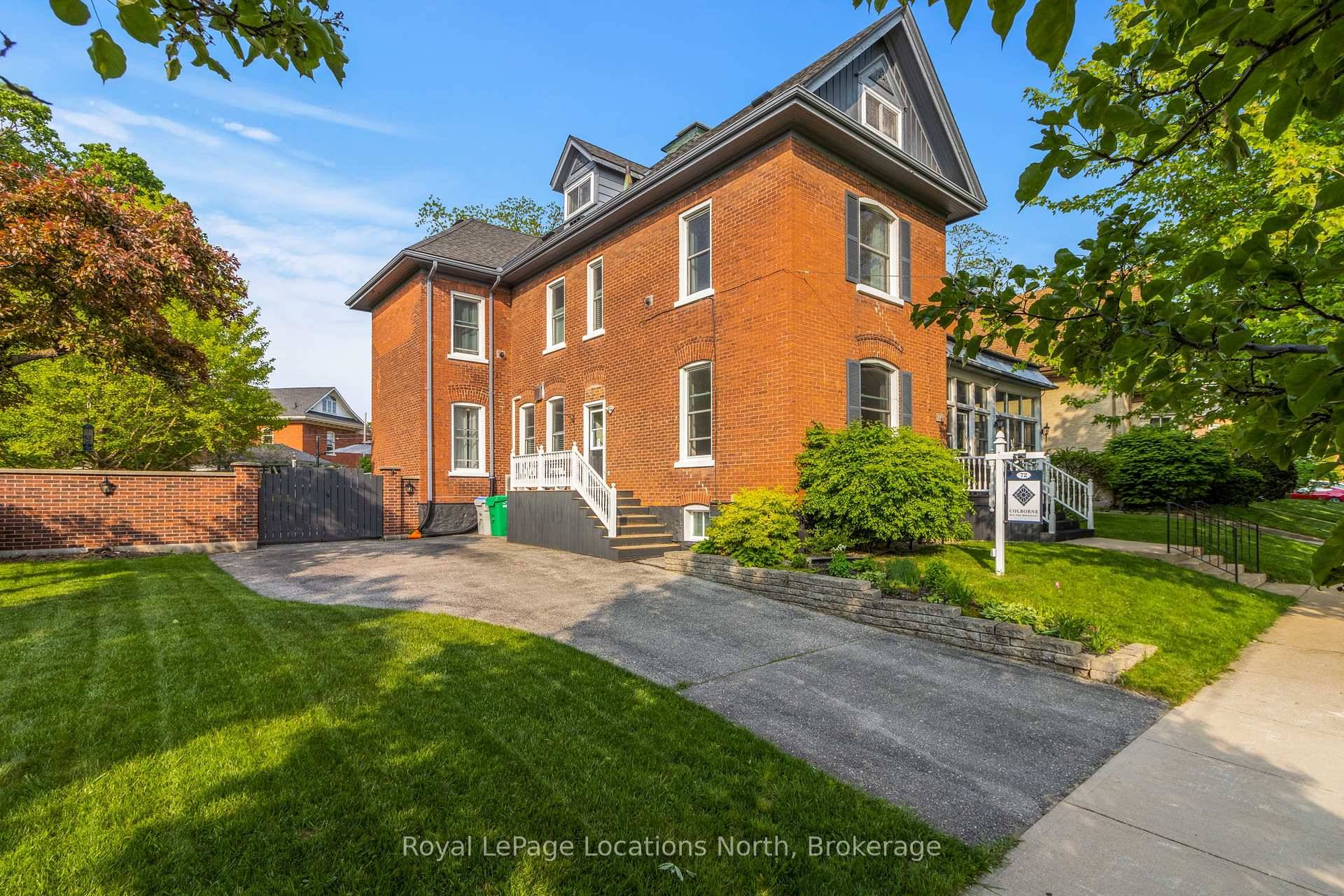 Enjoy the grandeur of this red brick century home that was once the Manse for the local Presbyterian Church.