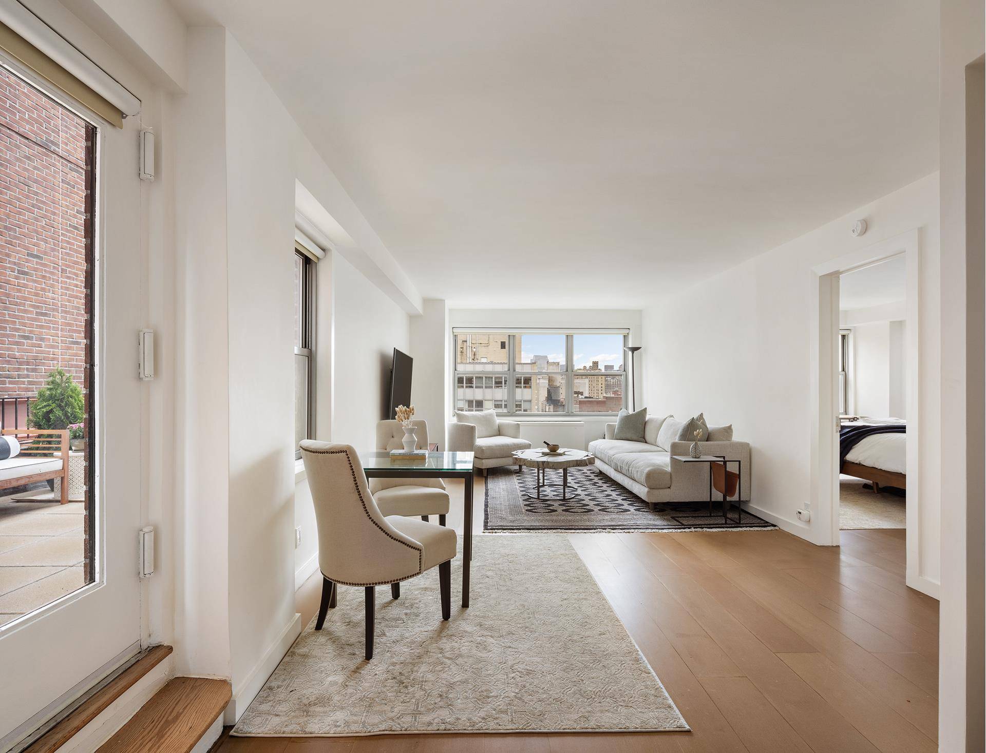 Massive private terrace amp ; low monthlies in the heart of Greenwich Village.