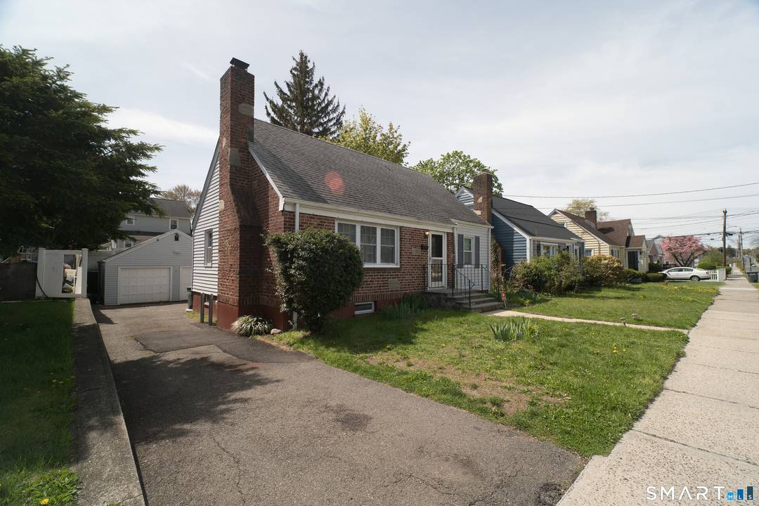 A fully renovated Cape in Bridgeport's desirable North End.