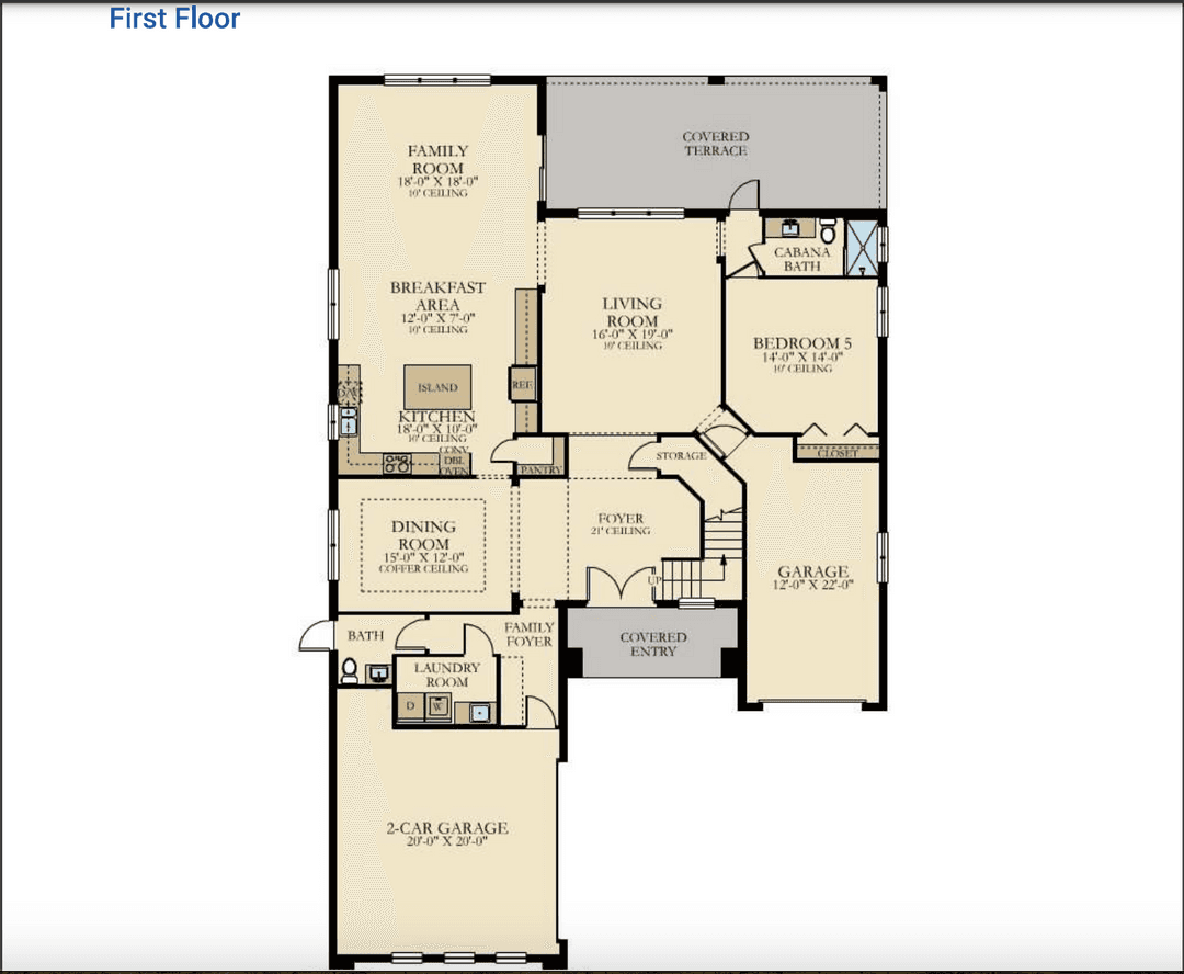 Exquisite Niagara model Presidential Collection in desirable Cascata at MiraLago.