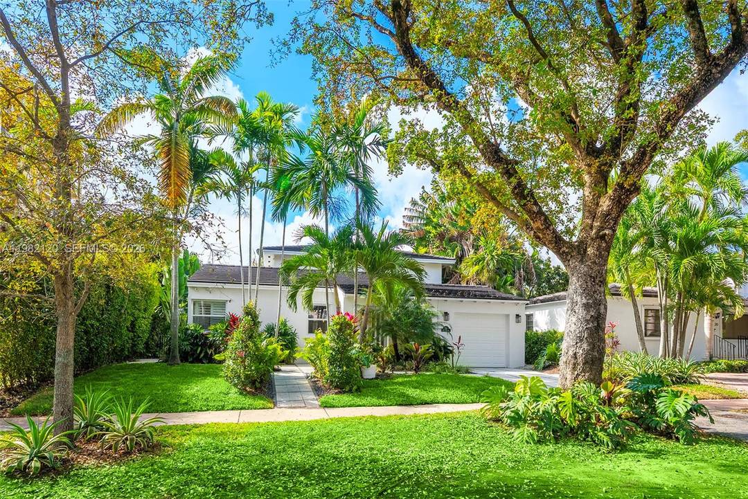 Tucked along a quiet, no through street in the heart of Coral Gables, this beautifully renovated 4 bedroom, 3.