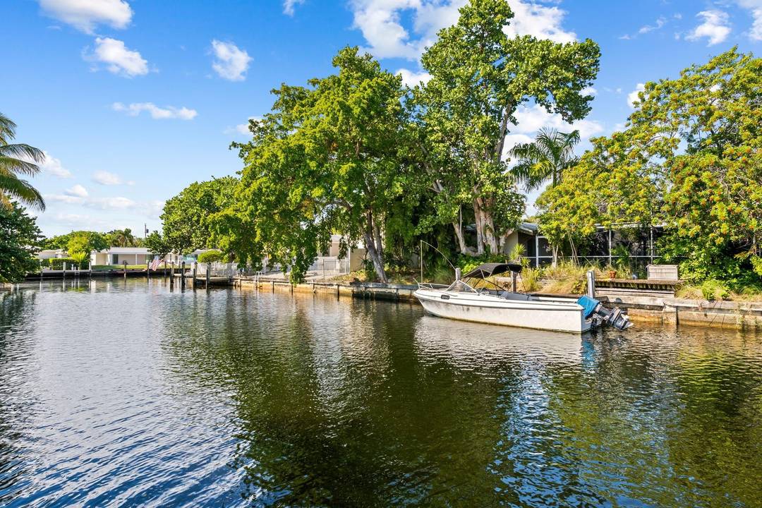 Waterfront home in the peaceful Boulevard Park Isles neighborhood of Fort Lauderdale.
