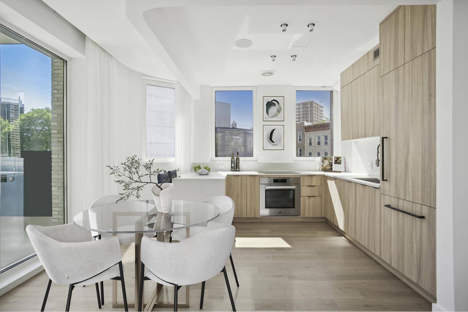 Welcome to Apartment 2 at 128 Woodpoint Road, a beautifully appointed full floor residence offering 3 bedrooms, 2 bathrooms, and a private terrace in the heart of Williamsburg.