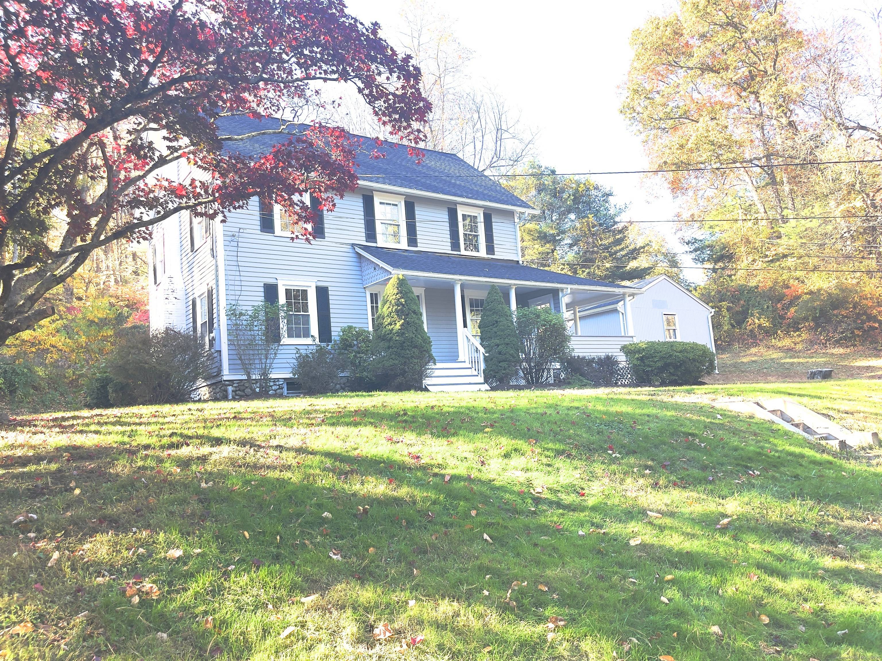 A gem of an antique was the original farmhouse for the original farm in that area.