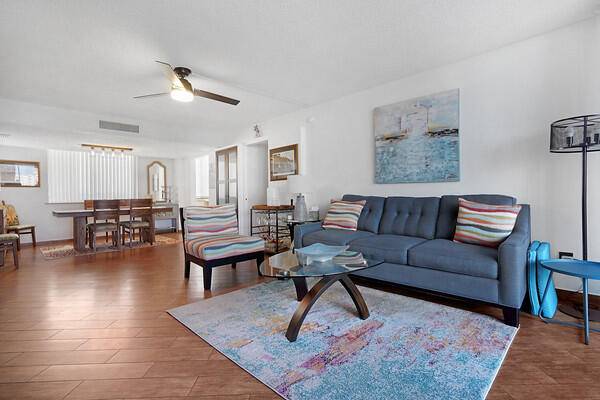 Rented for 2025 Season. Located between US1 and A1A, close to white sandy, dog friendly beaches.