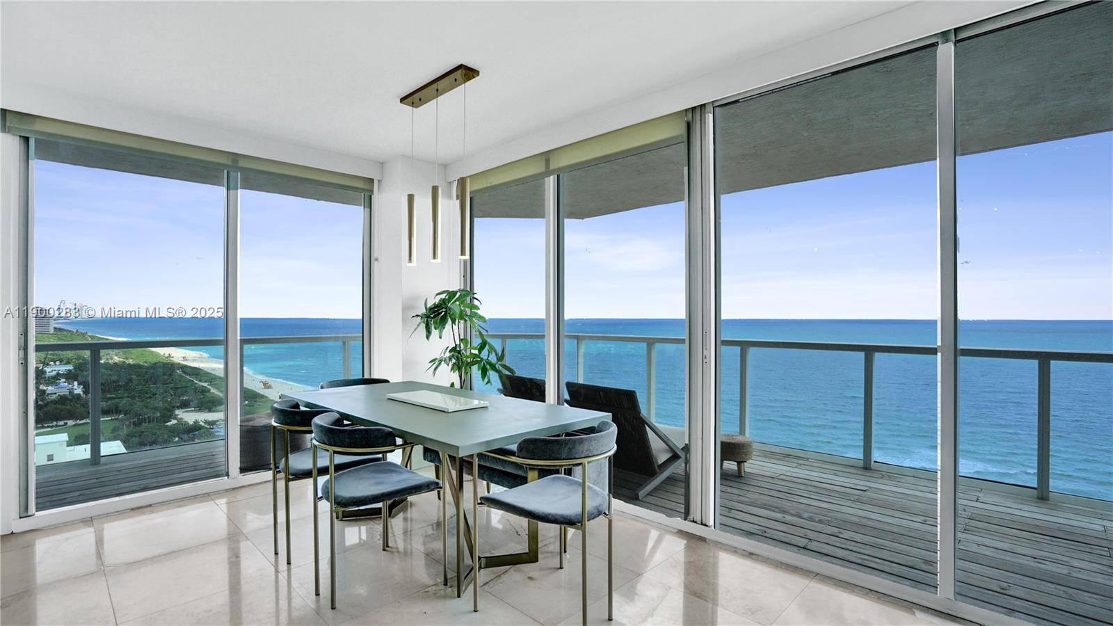 Experience oceanfront luxury in this 1, 680 SF 2BD 2BA corner residence in a boutique building on Miami Beach s coveted Ocean Terrace.