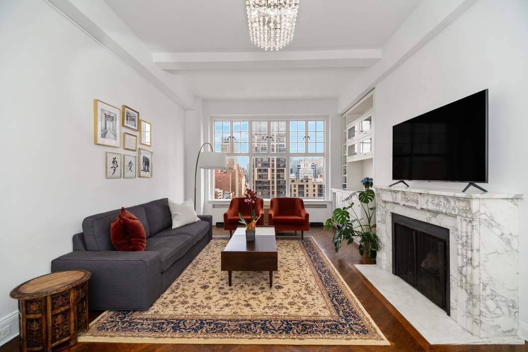 Watch the world go by in this High Floor Pre War Sutton Place Home !