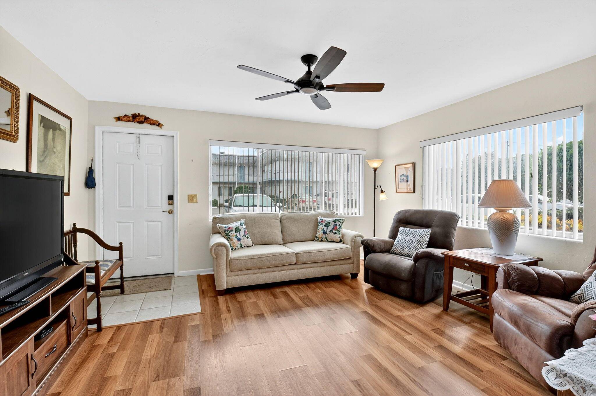 This is a jewel 1 bedroom condo in a well run, financially stable 55 complex.