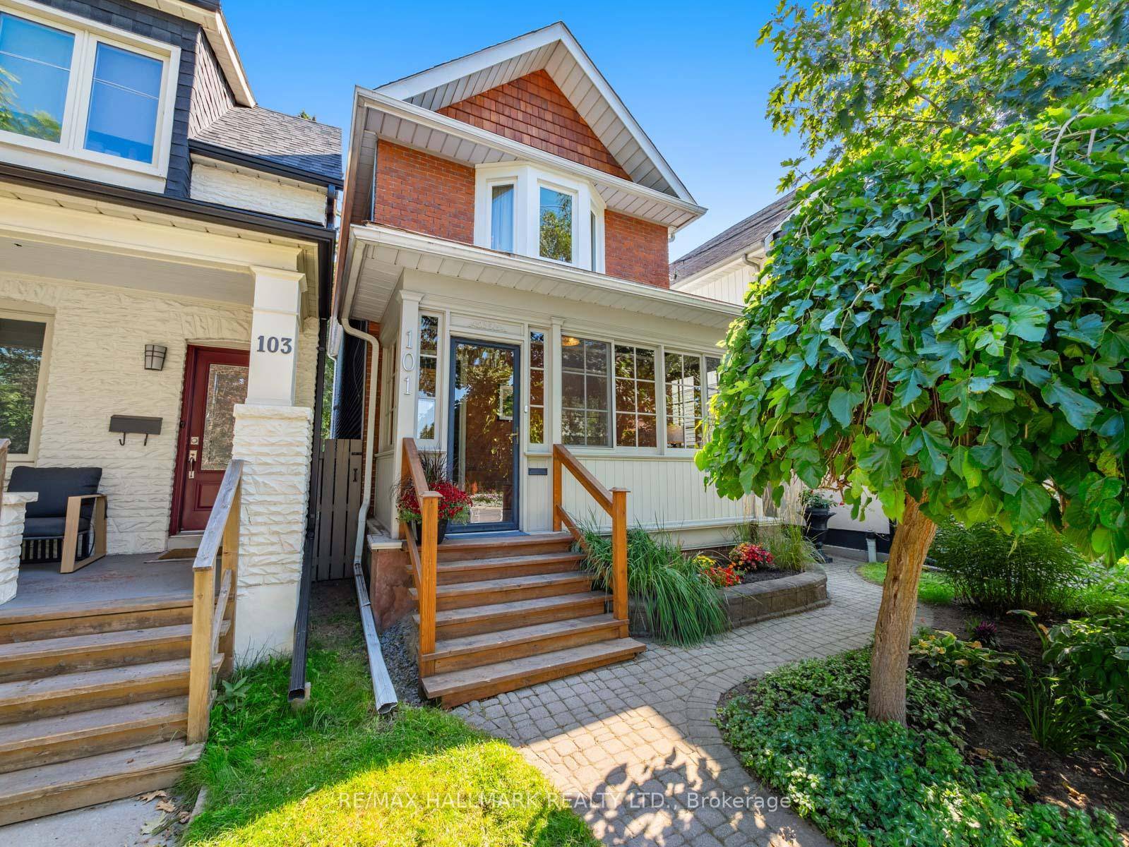 It's so refreshing to see a gorgeously renovated home that maintains some of the original character amp ; charm !
