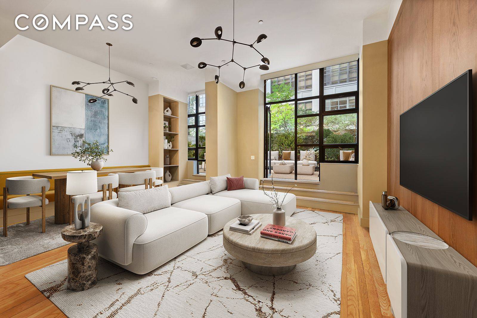 A Fully Reimagined Designer Home with approximately 642 sqft Private Terrace and Outdoor Jacuzzi Overlooking the Brooklyn Bridge.