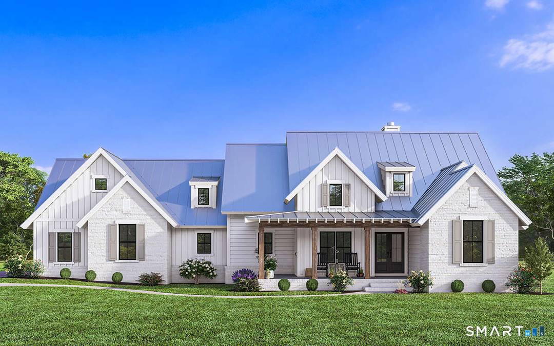 Modern Single Floor Farmhouse 3 4 Bedrooms 2.