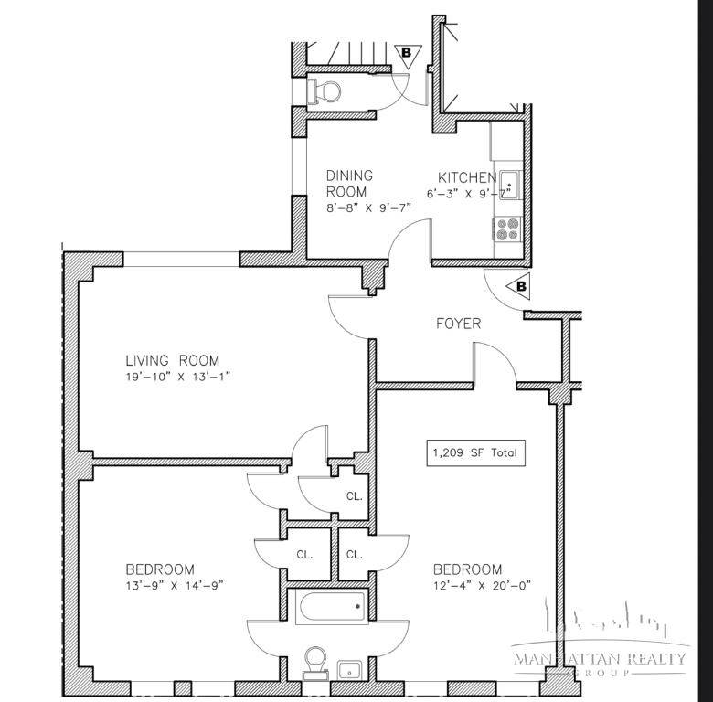 20 APP FEE, 1 MONTH SECURITY DEPOSITMassive two bed, two bath located in the heart of the Upper West Side !