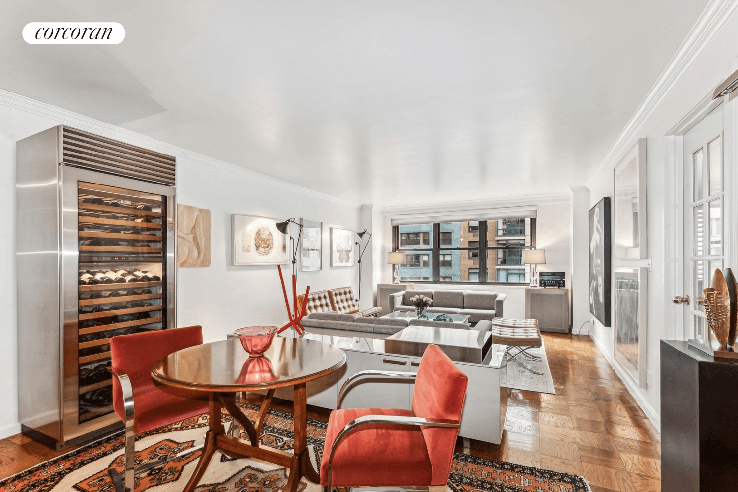 225 East 57th Street apartment 7G is a very large 2 Bedroom 2 bath South facing home offering a highly desirable split bedroom layout with all UTILITIES INCLUDED in the ...