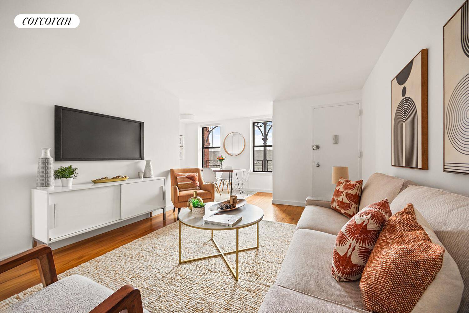 Welcome to 140 Warren Street, Unit C6, at the Cobble Hill Towers Condominium.