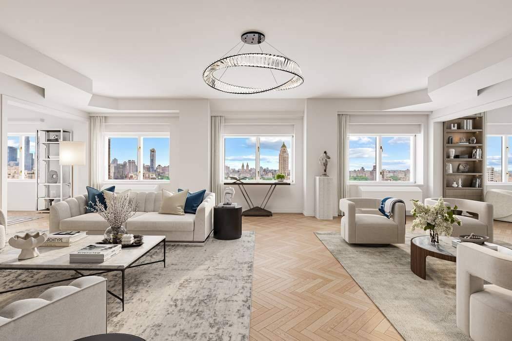 Location, Layout, and Views define this exceptional full floor Lenox Hill condominium, available for the first time in 25 years.