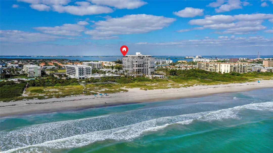 Experience luxury coastal living in this rare, renovated penthouse at the iconic 2100 Tower in world famous Cocoa Beach.