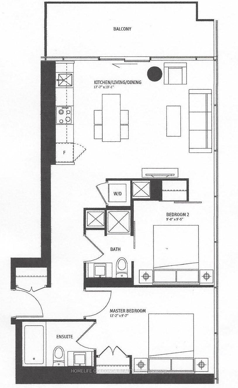 Fully furnished luxurious, bright and spacious 2 bed, 2 bath unit at 'Karma'.