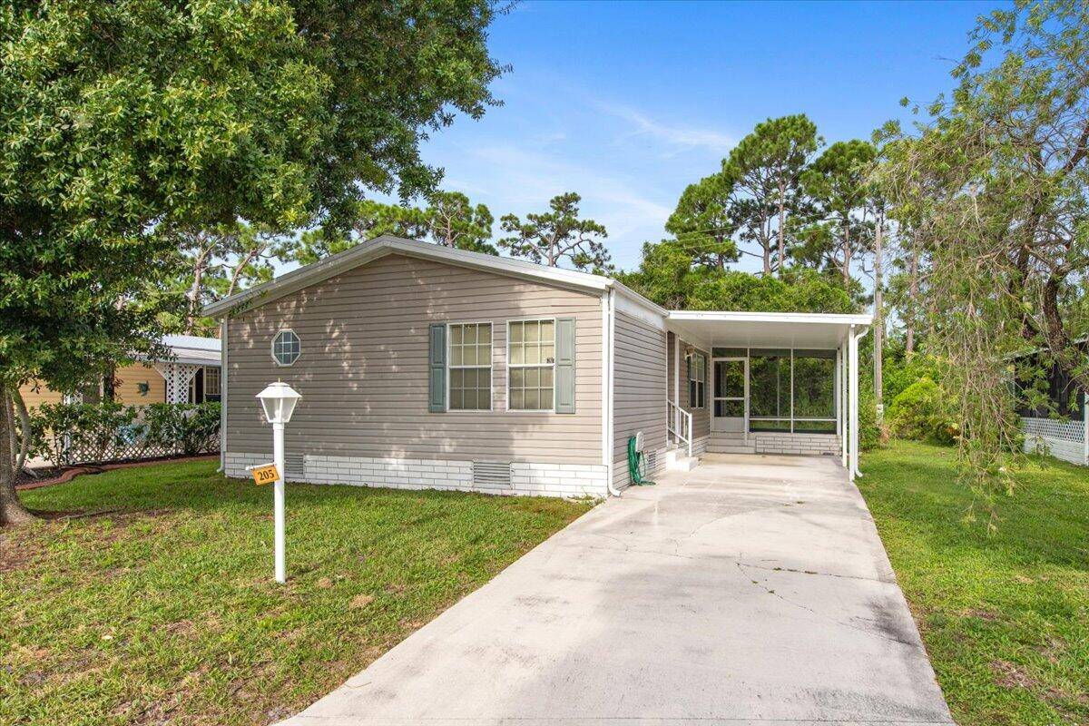 NO LAND LEASE ! Beautiful Mobile Home in a 55 Community.