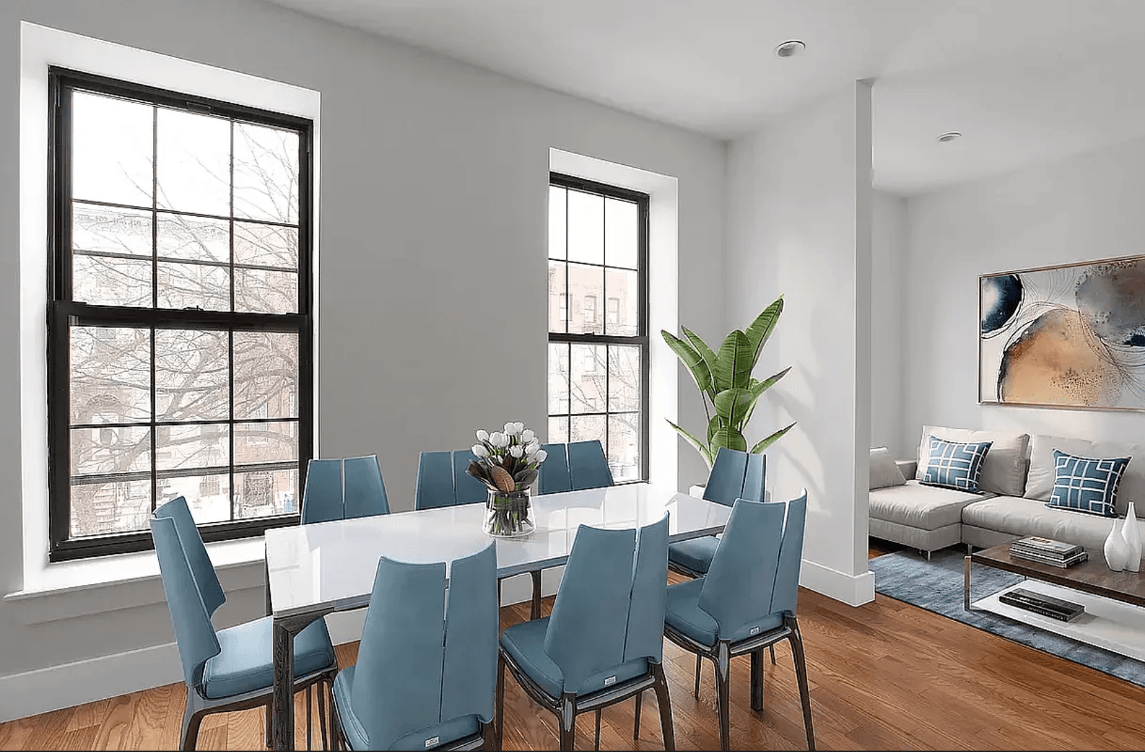 Step into this fully renovated 2 bedroom, 2 bathroom apartment, thoughtfully designed to offer a separate office area, contemporary amenities, and tasteful finishes at every turn.