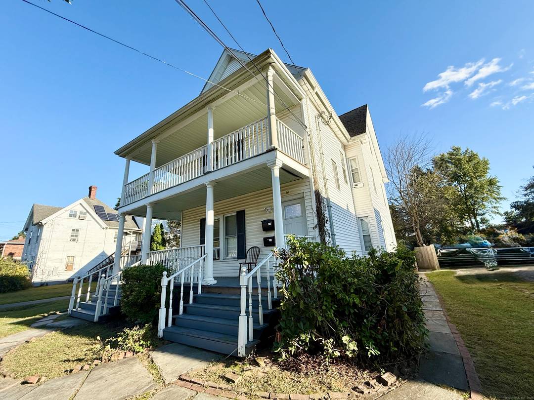 A multi family home close to town with spacious bedrooms and living space.