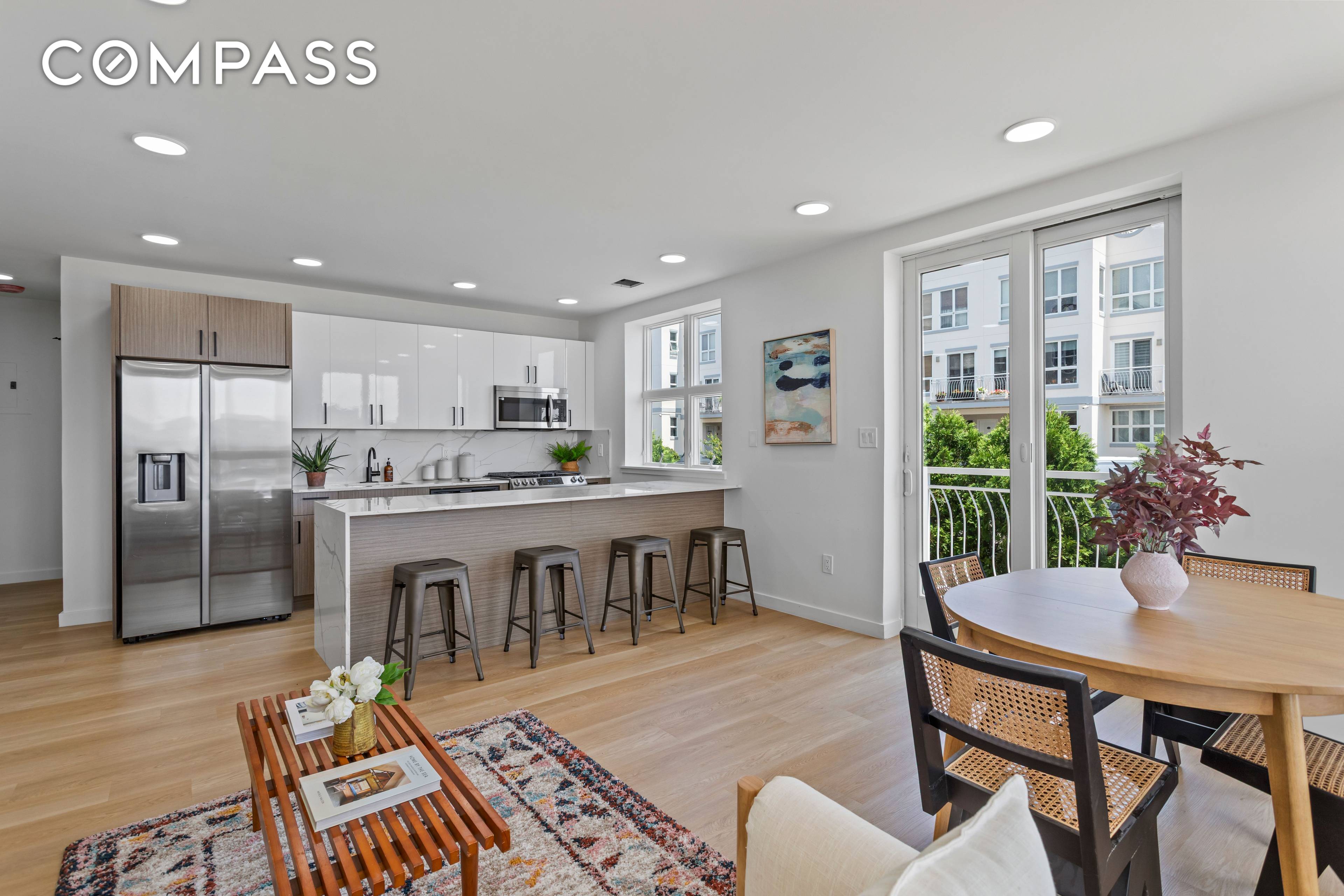 Welcome to this rare 4 bedroom, 3 bathroom duplex residence offering 2, 207 square feet of refined living space with direct water views, set within one of Sheepshead Bay s ...
