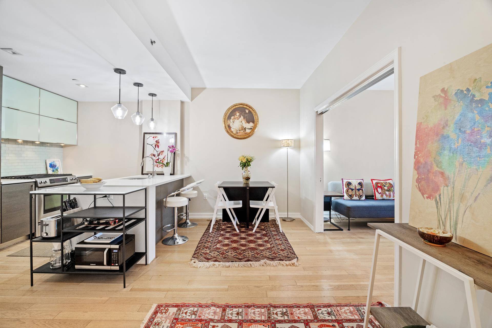 Rarely Available 1 Bed Flex Room, 1 Bath with Deeded Private Storage at The Industry Welcome to your bright, quiet sanctuary in one of LIC's most desirable full service condominiums.