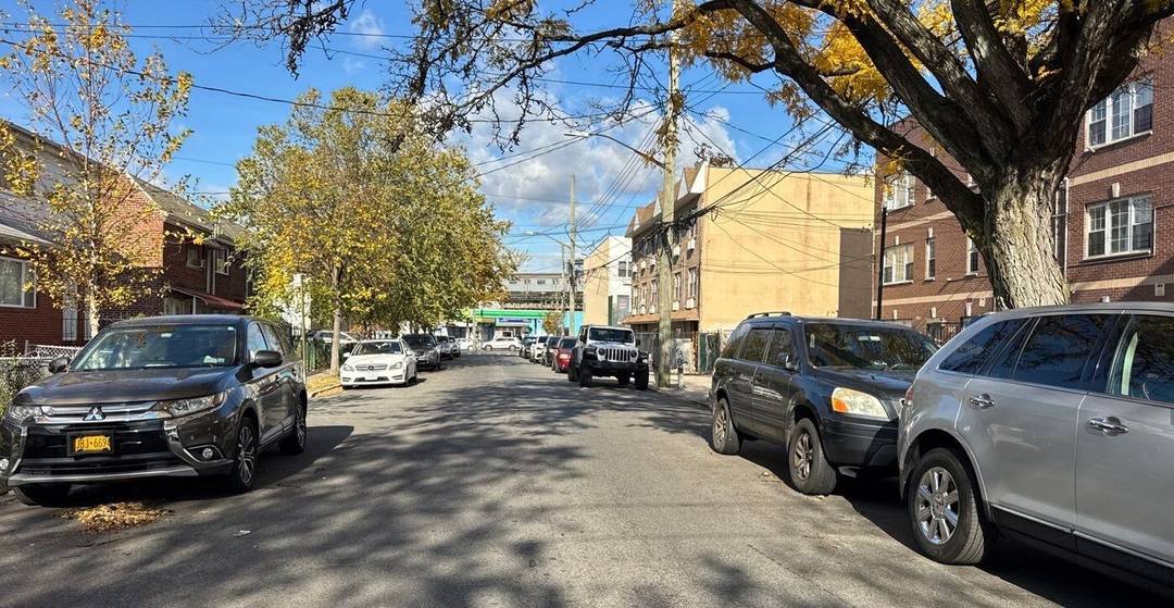 This two story home features five bedrooms, two full baths, two eat in kitchens, and a two car garage.