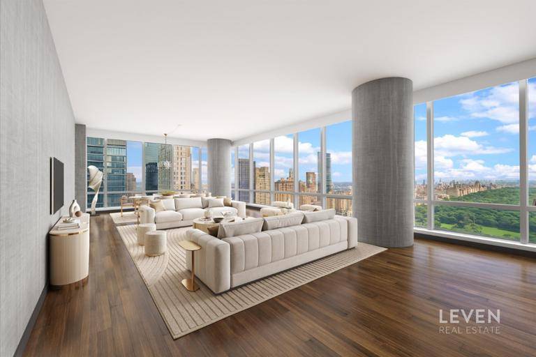 OPEN HOUSES ARE BY APPOINTMENT IN PRISTINE MINT CONDITION AT ONE57Residence 46A at One57 radiates peerless sophistication and comfort across approximately 3, 200 square feet.