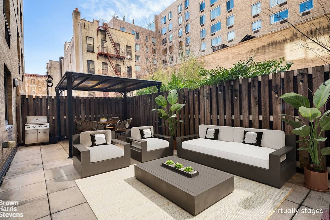 Set in a prime Harlem location, this distinctive two bedroom, two bath condominium offers an exceptional indoor outdoor living experience with a sprawling 400 square foot private terrace.