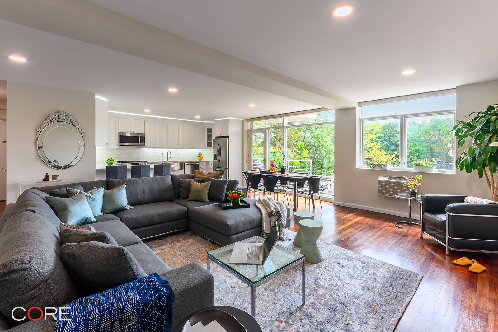 Welcome to 485 18th St 2A, in a four story, seven unit boutique condominium with low common charges, dedicated parking, 421 A tax abatement, and a common roof deck.
