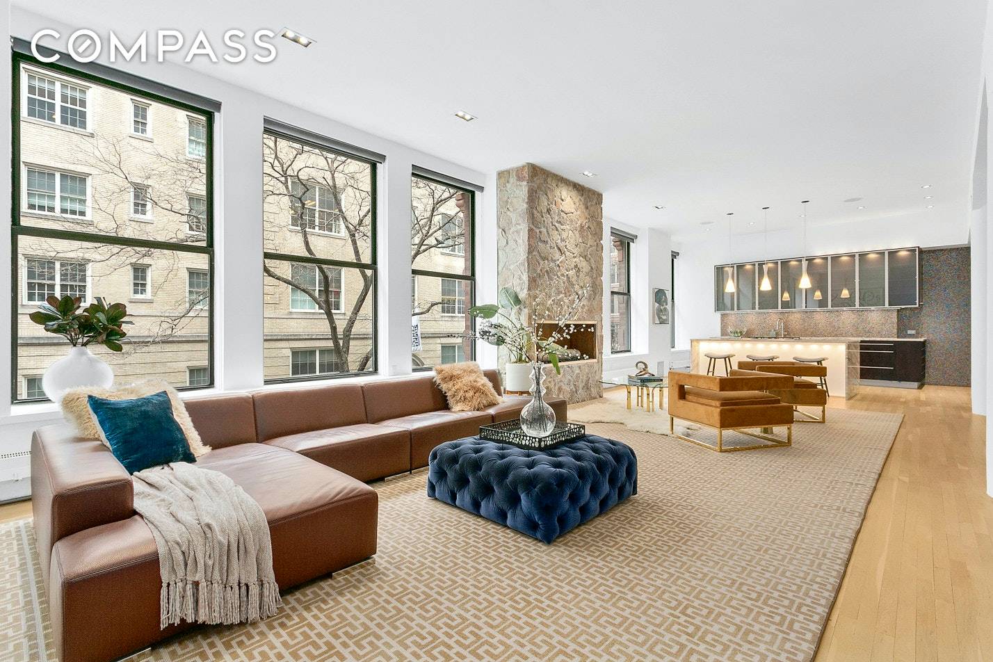A renovated corner loft at 10 Bleecker Street, a boutique loft cooperative located in one of the most sought after neighborhoods in Manhattan.