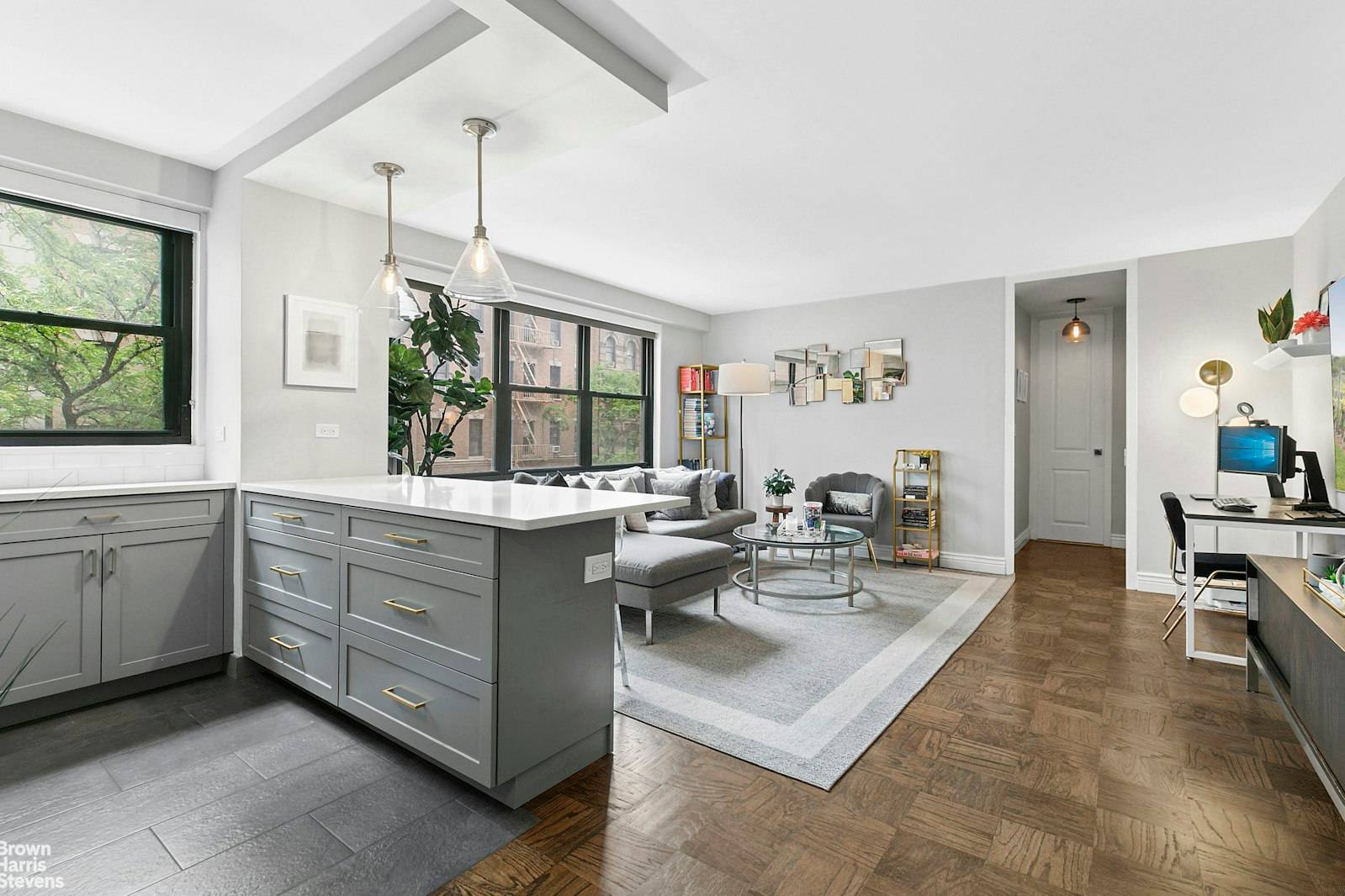 New to the Market ! Beautiful and in pristine condition, sunny Apt.