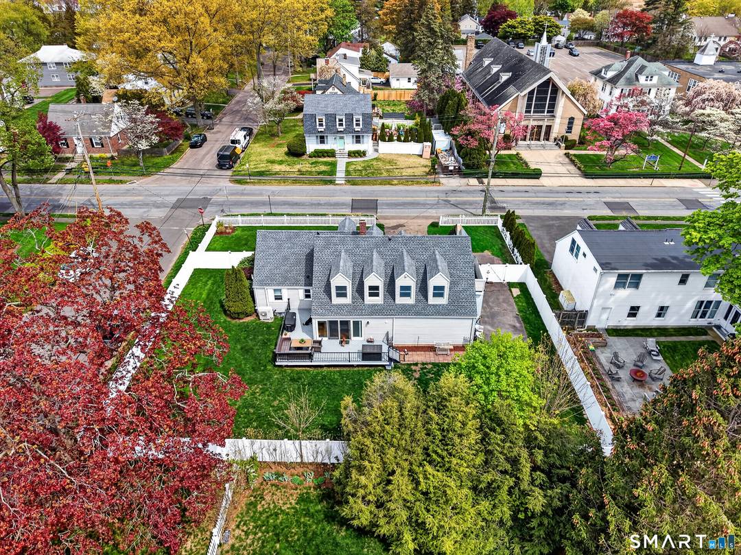 This partially renovated Colonial style Cape is ideally situated on a level, fully fenced lot just shy of a quarter acre in Fairfield's highly desirable Sasco neighborhood.