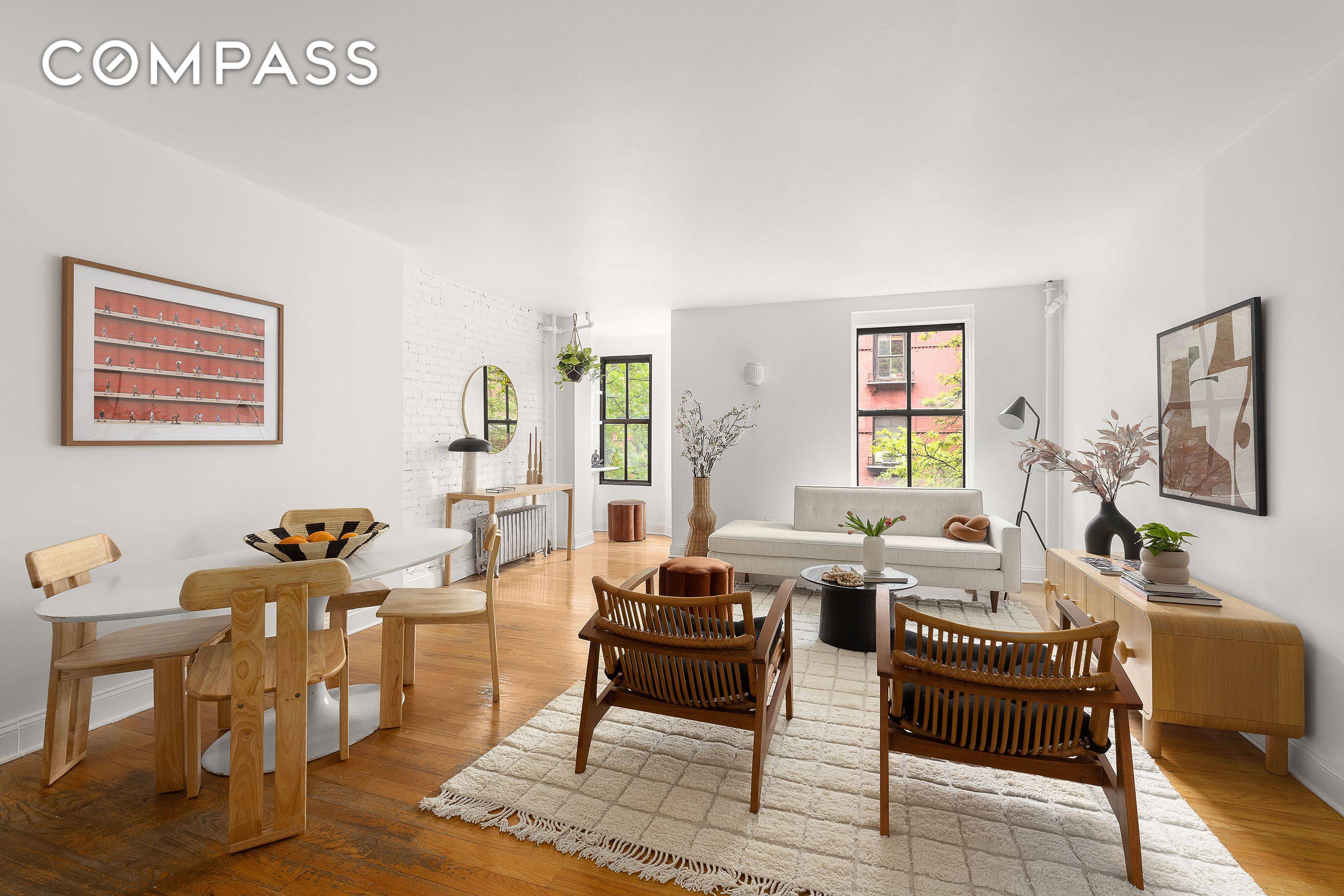SHOWINGS BY APPT ONLY A rarely available, three bedroom, two bathroom condominium in the iconic Cobble Hill Towers with tree line views and a coveted Baltic Street entrance.