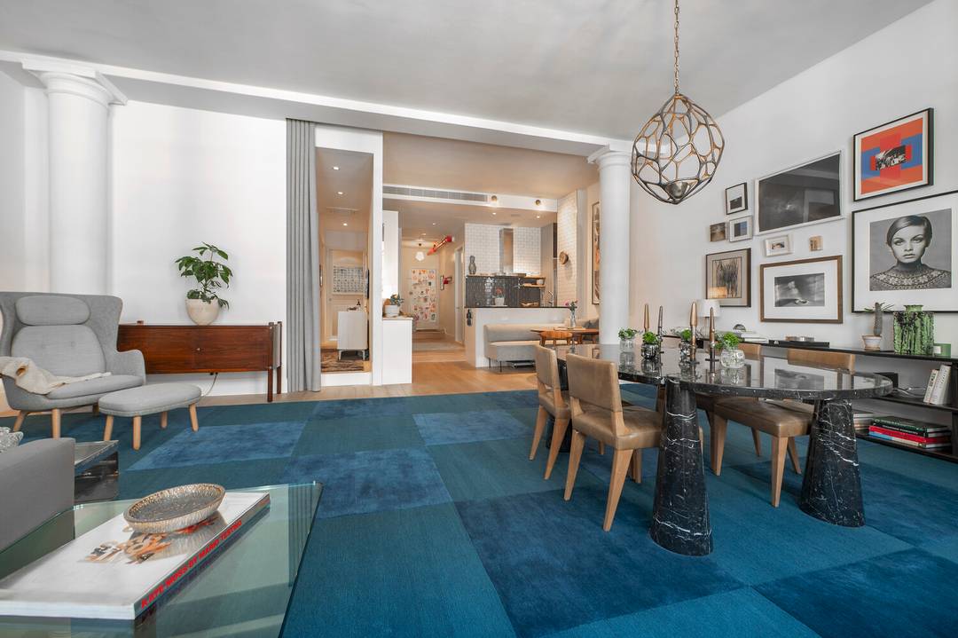Perched high on the 9th floor of the pre war, 11 story Folio House Building, located at 105 5th Avenue, Apartment 9C is a sprawling, loft apartment containing 1 bedroom, ...