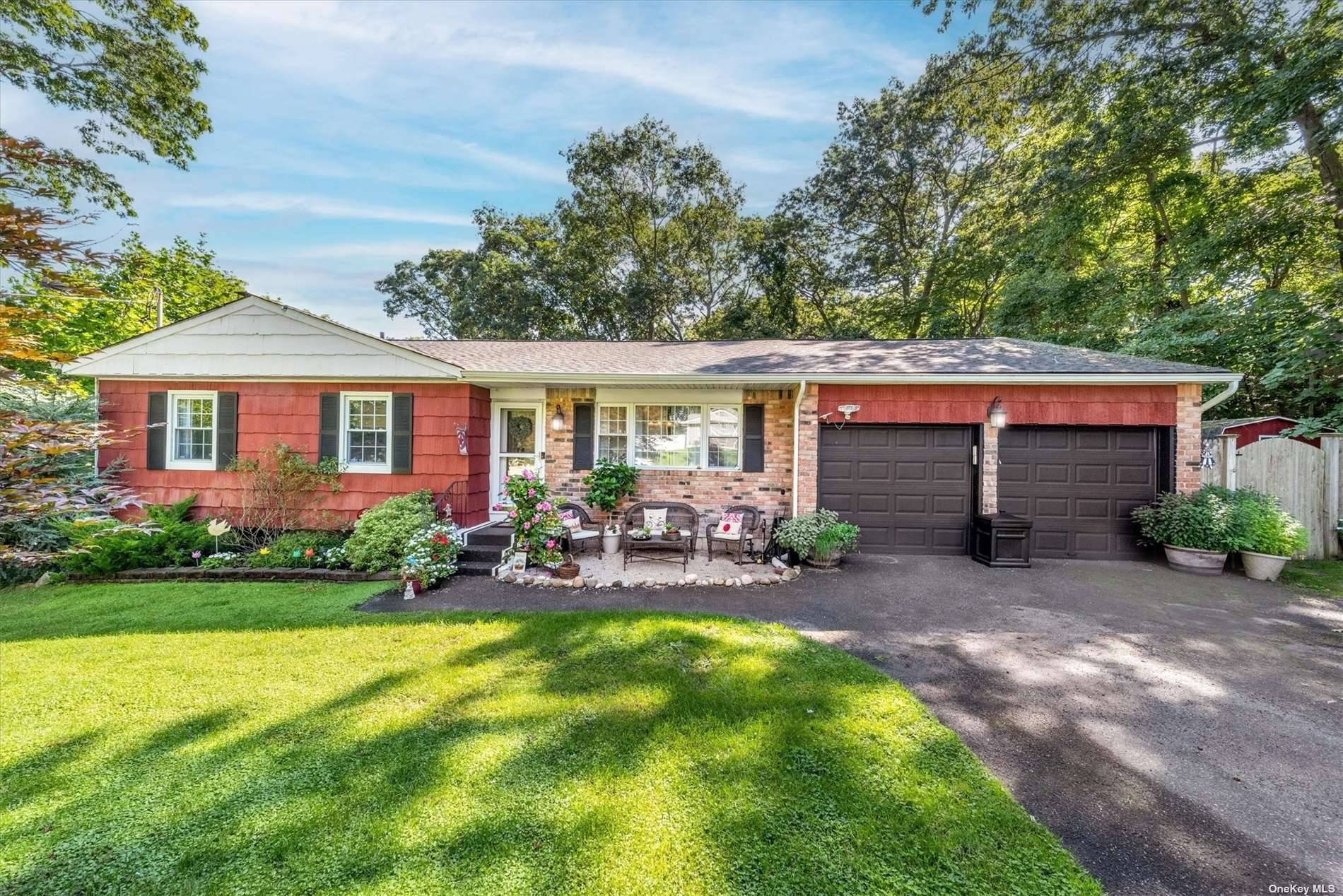 Bright and open floor plan with upgrades and updates galore !