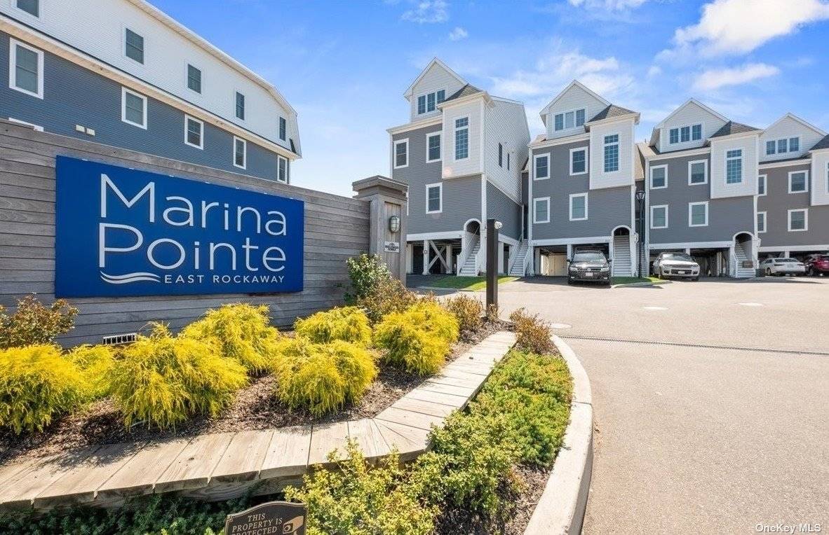 Waterfront and Direct Water View Stunning Duplex Townhouse Condo with Elevator in The Exclusive Marina Point Development Newly Built in 2019.