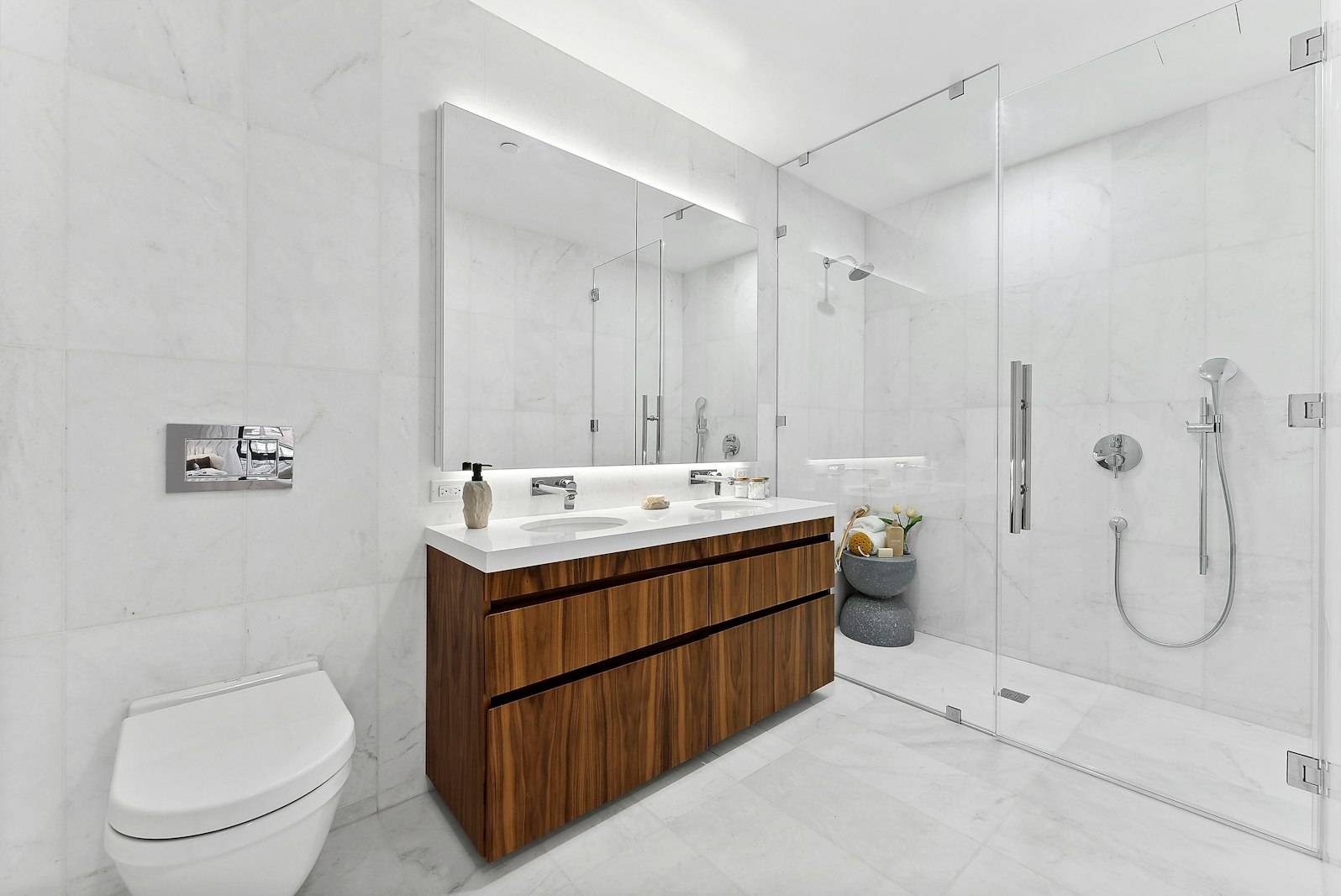 IMMEDIATE OCCUPANCY Residence 6A is a captivating half floor, three bedroom, three bath home with a private balcony, spanning 1, 449 square feet.
