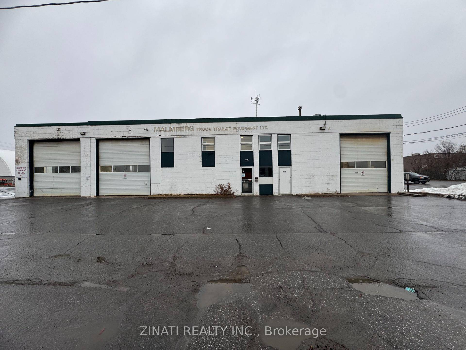 Freestanding warehouse building with 14, 446 sq ft located off Merivale Road, south of Hunt Club Road.