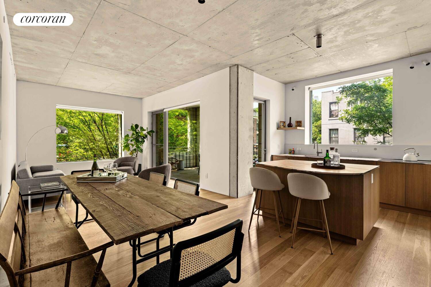 A Home That Redefines Urban Living Residence 2C at 450 Warren From the moment you step in, you'll know you've arrived somewhere special a one of a kind architectural marvel ...