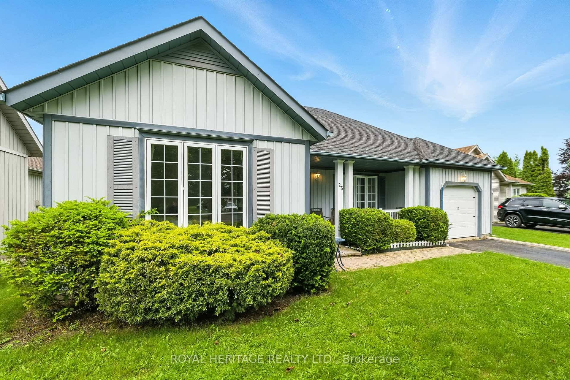 This lovely bungalow is situated in the peaceful adult community of Brighton By the Bay, steps from Lake Ontario and moments from the charming downtown of Brighton.