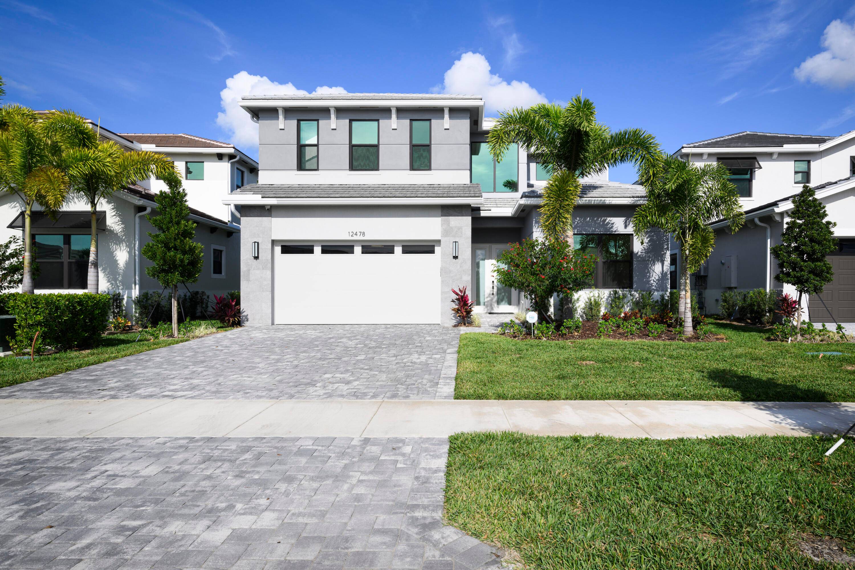 This Brand New Modern Luxury Two Storied Construction located in Solana Bay in the Avenir Community in Palm Beach Gardens, Florida.