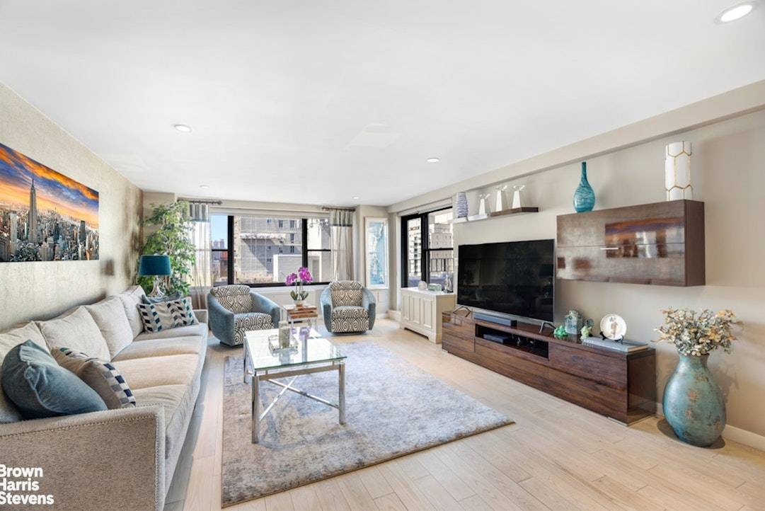 2 Bedroom Lenox Hill Penthouse with 340 SF Private Terrace Perched on top of The Regency East, Penthouse A is a remarkable 2 bedroom, 2 bathroom home with refined interiors ...